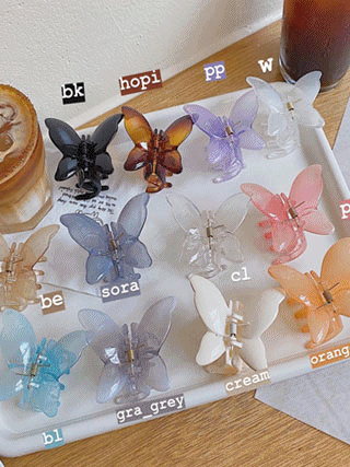 [1+1]나비집게/18color/2size