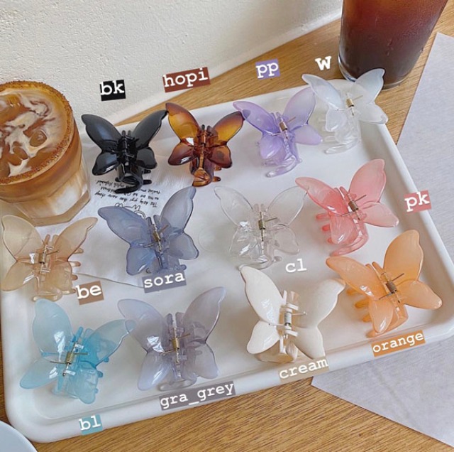 [1+1]나비집게/18color/2size